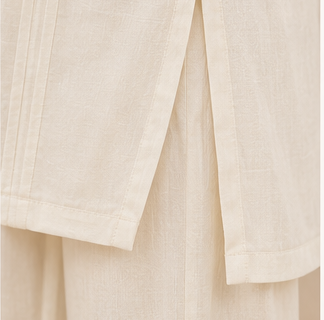Indo-Western Cord Set With Pants Shirt Style - Image 6